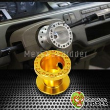 1992-2001 Honda Prelude 6-bolt Pattern Billet Steering Wheels Hub Adapter Gold