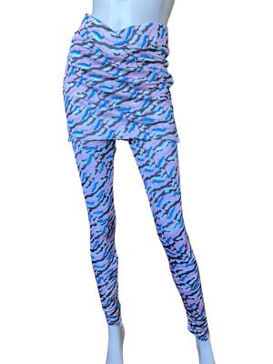 AALTO Jersey Leggings With Draped Belt Print. RRP 195  Size 38-M
