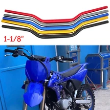1-1/8" 28mm Fat Bar Dirt Bike Handle Bars For Yamaha YZ450F YZ250F YZ125 YZ500
