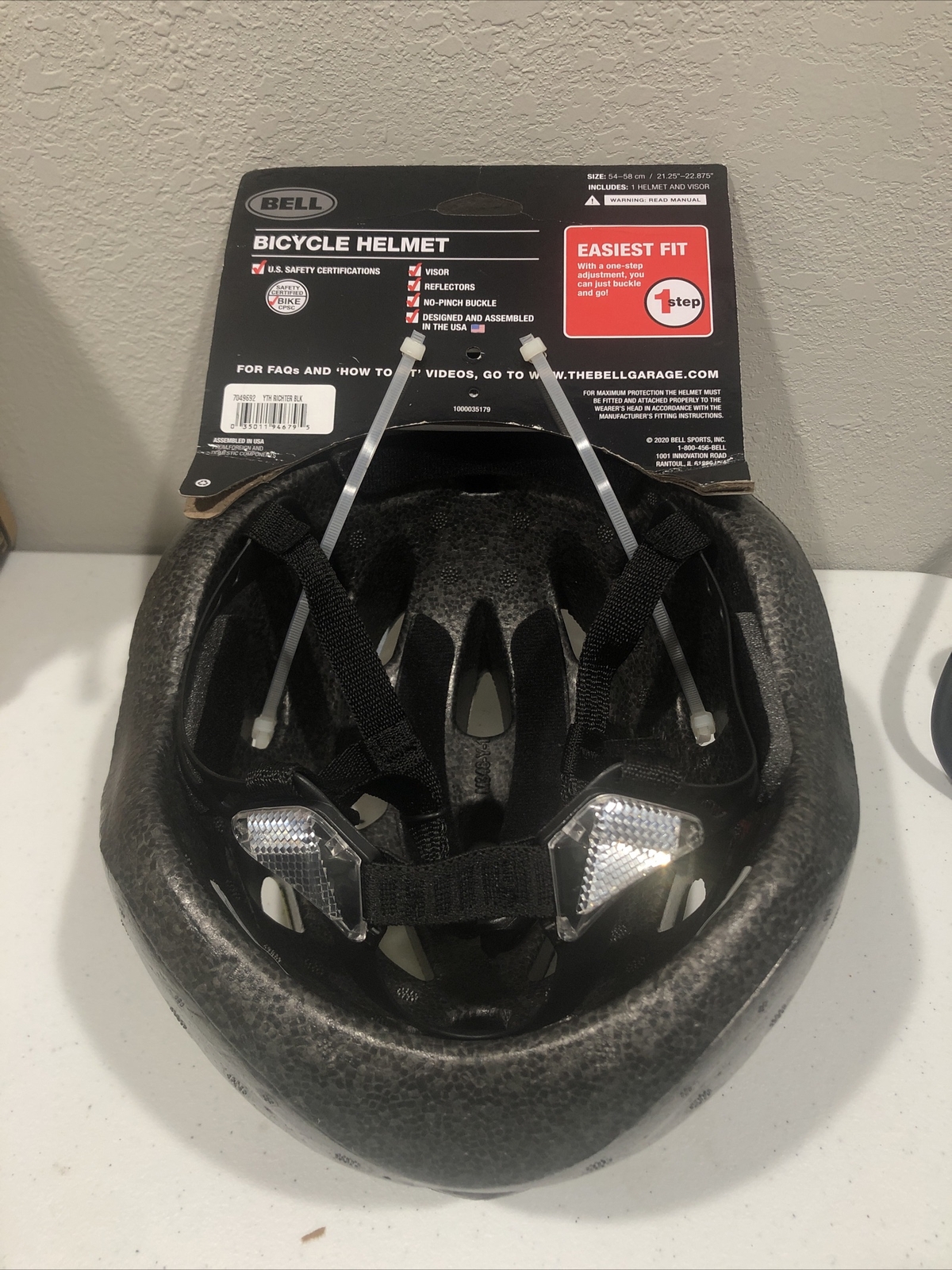 Bell Richter Youth Helmet 54-58cm, Black Riot, Youth Ages 8-14
