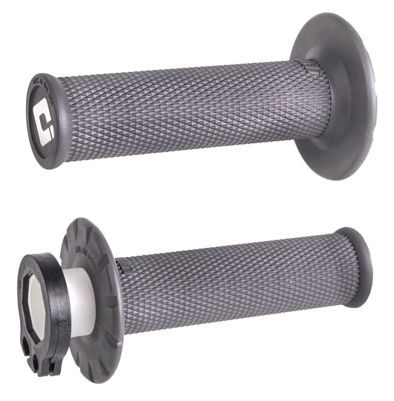 ODI V2 Lock-On Halbwaffel Lenkergriffe Weich Schwarz - Passend Für KTM EXCF 250 350 450