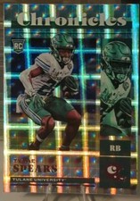 TYJAE SPEARS 2023 Panini Chronicles Draft Picks RC - Tennessee Titans 