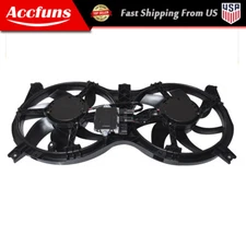 Radiator Cooling Fan W/Control Module For 2013-18 Nissan Pathfinder 13 Infiniti