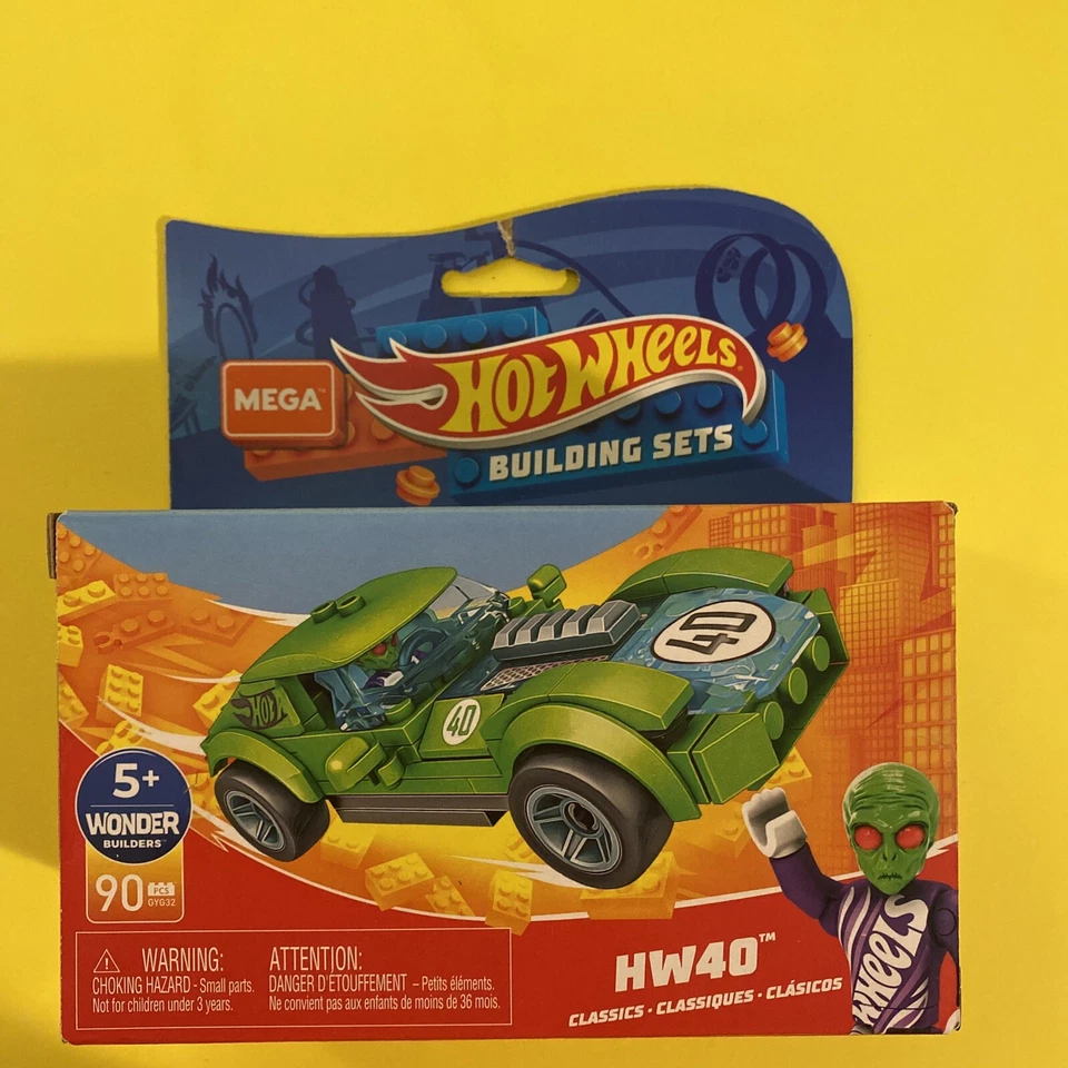 Mega Construx Hot Wheels Building Sets HW40 New - Halloween Alien - Image 2 of 3