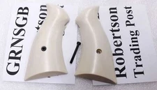 Gray Ivory Grips fit S&W N Square Revolvers models 25 28 29 629 12 sets @ $3 set