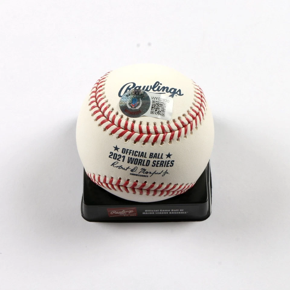 Orlando Arcia Signed Official 2021 World Series Baseball Atlanta Braves - Изображение 2 из 2