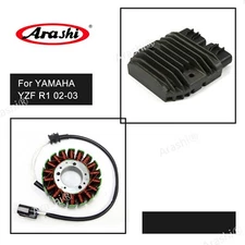 fit Yamaha YZF R1 2002 2003 Arashi Voltage Rectifier Regulator & Stator Coil