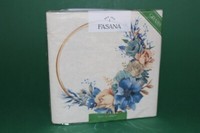 "Servietten \"Elegant Wreath\" Fasana 33X33 Napkins BlüTen Tischdekoration"