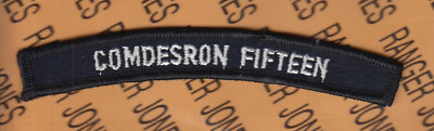 USN Navy COMDESRON 15 Destroyer Squadron tab 5'' patch m/e