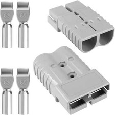 350 Amp Battery Quick Connect/Disconnect Connector,2/0AWG Battery Cable Connecto