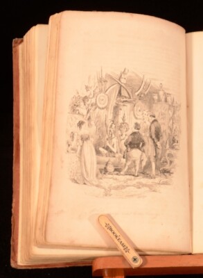 1847 The Knight of Gwynne by Charles Lever with Illustrations First Edition