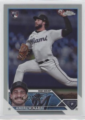 2023 Topps Chrome Update Refractor Andrew Nardi #USC55 Rookie RC