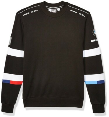 Puma Men's BMW Motorsport Street Sweatshirt: Black 596554-01 XXL NEW 