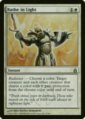 X4 Bathe in Light Ravnica City of Guilds LP/NM MTG Magic the Gathering DNA GAMES