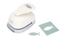 Bira Craft 1.5 inch Fish Symbol Lever Action Craft Punch for Paper Crafting