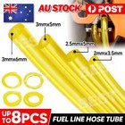 <!--F#f_0-->8pcs Tygon Petrol Fuel Gas Line Pipe Hose Tube For Trimmer Chainsaw Blower Tools<!--F/-->