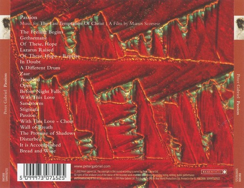 Peter Gabriel - Passion (CD, Album, RE, RM) (Mint (M)) - 2367250726 - Bild 2 von 5
