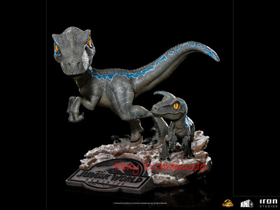 特撮 Jurassic Park Velociraptor Minico Statue Velociraptor - Jurassic Park - MiniCo - Iron Studios