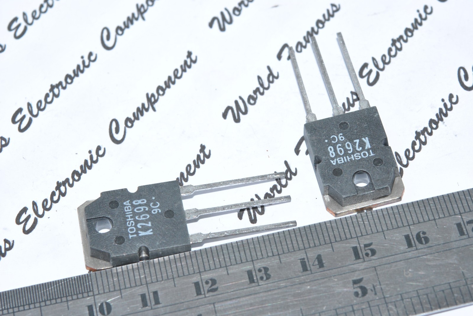 5 Pièces K2698 2sk2698 Mos Fet Tube De Soudage Ligne 15a500v To-3p D'origine - C - Foto 4