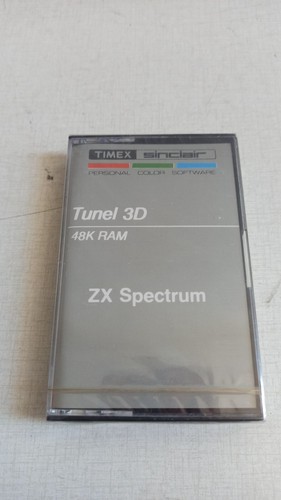RARE NEW TIMEX ZX SPECTRUM 48K GAME - TUNEL 3D - CASSETE- PORTUGAL | eBay