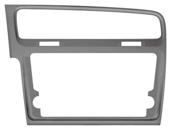 Mascherina Plancia Golf 7 Grigio Scuro Satinato | Design Originale