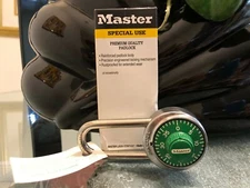 Master Lock X-treme Series Combination Padlock - 3 Digit - 2 inch shackle -