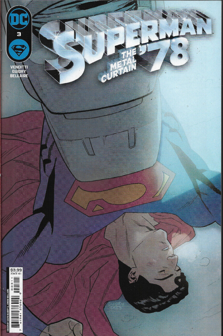 SUPERMAN '78 - METAL CURTAIN (2023) #3 - New Bagged (S)