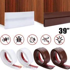 Door Seals Sweep Weather Stripping Under Door Bottom Insulation Draft Stoppers