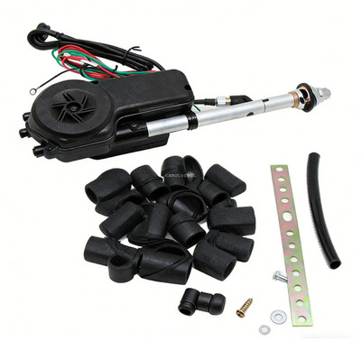 Electric Power Automatic Antenna AM/FM Radio Mast for Chevrolet Corvette 1968-82
