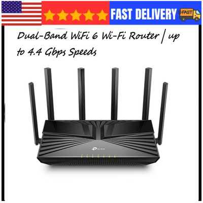 TP-Link 6-Stream Dual-Band WiFi 6 Wi-Fi Router | up to 4.4 Gbps Speeds AX4400
