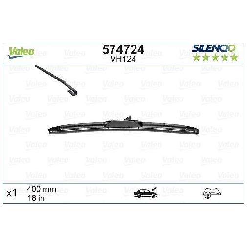 Wischblatt Vorne Rechts FüR Hyundai I20 GB IB 1.4 14 Bis 21 Valeo G4LC Original-image
