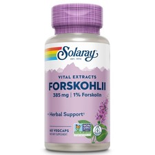 SOLARAY Forskolin 385mg 60 Capsules