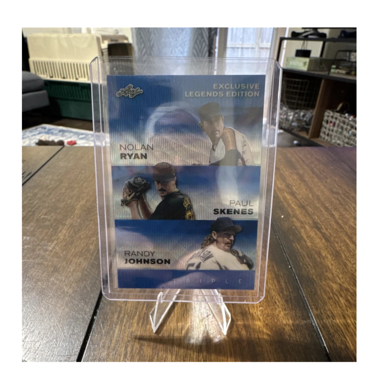 Leaf Randy Johnson Baseball Serial Numbered Sports Trading Cards