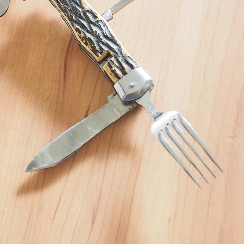 SHERPA TOP MARCA KANE-MI ANNI 60 - Multiutensile giapponese vintage con custodia in pelle - Foto 11 di 24