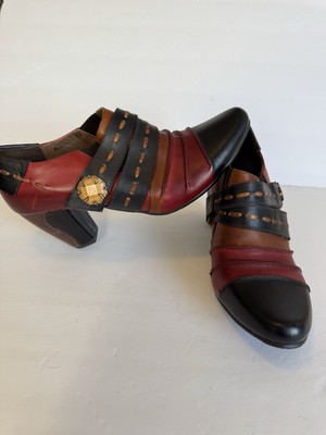 New: L'Artiste by Spring Step Women's Dramatic Wondrous Boots US 8-8.5/EU39, Red