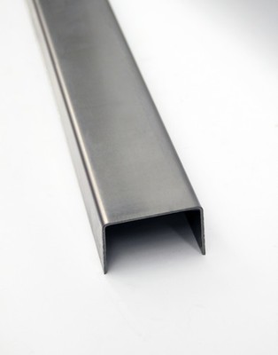 U-Profil Stahl 2,0 mm U Profil Länge 50 75 100 cm Kantenschutz Leiste Blechprofi