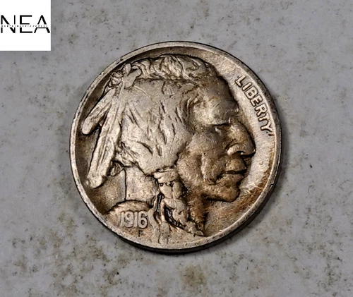 1916 Buffalo Nickel ~ Extra Fine XF/EF ~ ZB802