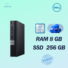 PC DE BUREAU 7060 MICRO INTEL I5 RAM 8 Go SSD 256 Go WIN 11 PRO RECONDITIONNÉ
