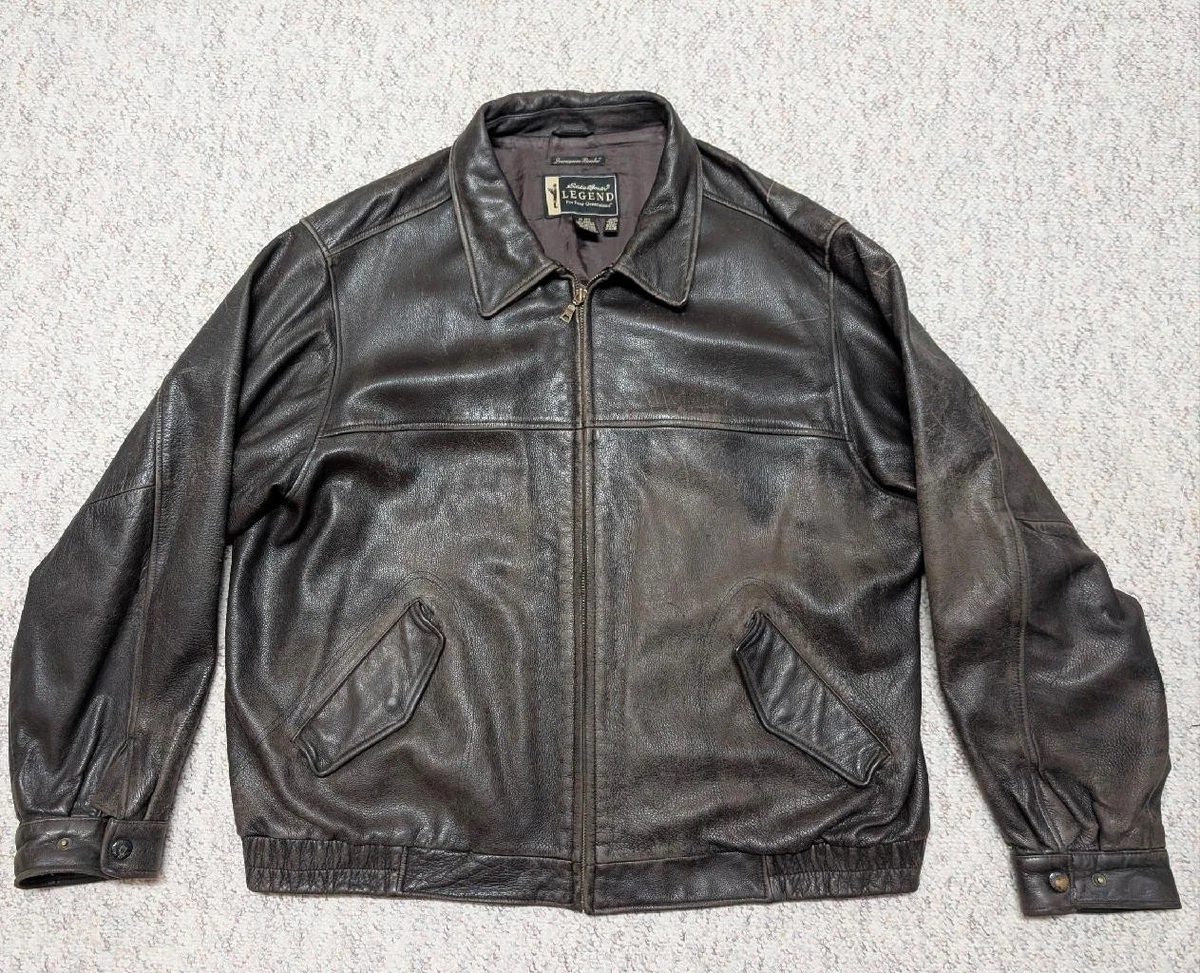 Eddie Bauer Leather Outer Shell Coats, Jackets & Vests for Men for