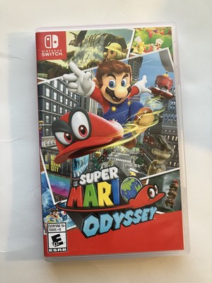 Super Mario Odyssey (Nintendo Switch, 2017) CIB Complete w/Case