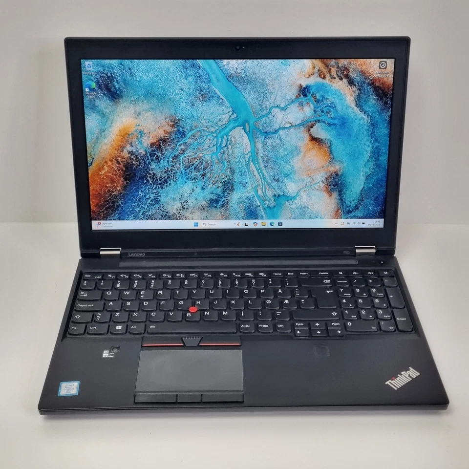 Lenovo ThinkPad P50 CAD Gaming Laptop, i7 32GB 512GB SSD Quadro M2000 FHD Win 11 - Image 2 of 4