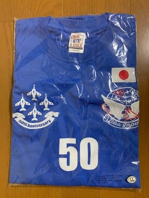 Blue Impulse T-shirt 50th ANNIVERSARY New, unused, unopened item