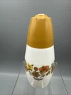 Vintage Indian Summer Milk Glass Sugar Dispenser Westinghouse Gemco 1970’s MCM