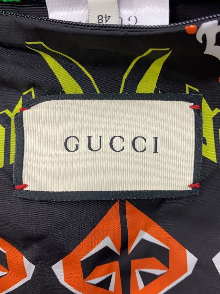 GUCCI ZAAH3 Nylon Jacket 48 XL Full Pattern Hood 546344 Used GUCCI ZAAH3 Nylon Jacket 48 XL Full Pattern Hood 546344 Used