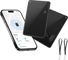 Air-Tag 2 PCS Wallet Tracker Card 2 Pack Apple Mfi Certified  Ios Only - Air