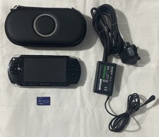 Sony PlayStation Portable (PSP) Model 1000 W/ Charger, Case & 64mb Memory Stick