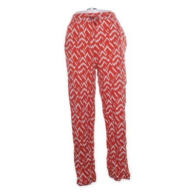 Up2Fashion, Pyjamahose, Größe: L, Rot/Weiß/Mehrfarbig, Viskose, Chevron #CnV