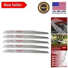 5-Pack 9-Inch Wood Saw Blades - Efficient Carbon Steel for All Major Brands