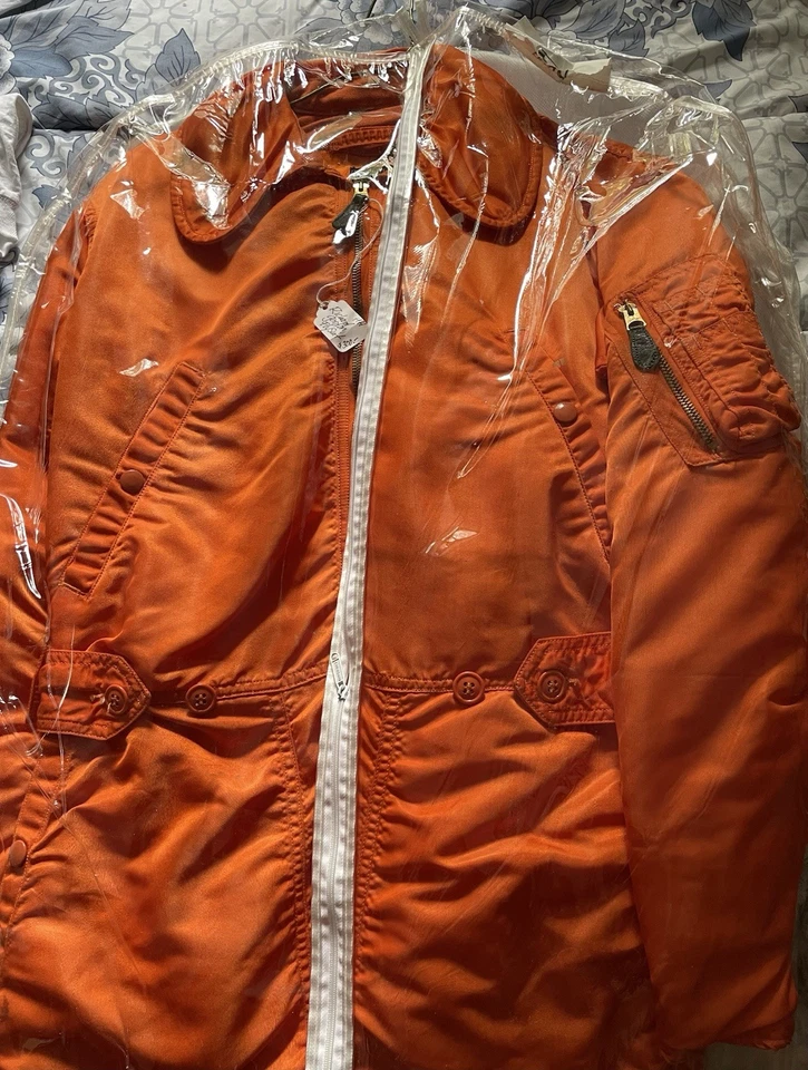 飞行服封面美国空军橙色属于理查德·戈登 appolo11 宇航员 — 第 3/4 张图片