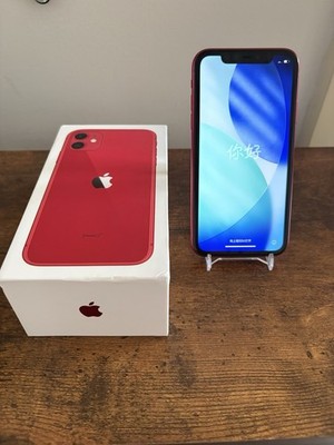 iPhone 11 64GB Product RED | Fairer Zustand | 75% Akku   | mit Originalkarton